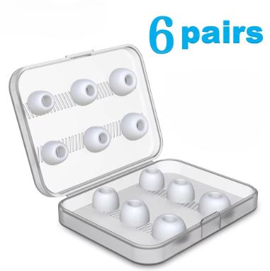 6 Ultra Soft Silicone Tips