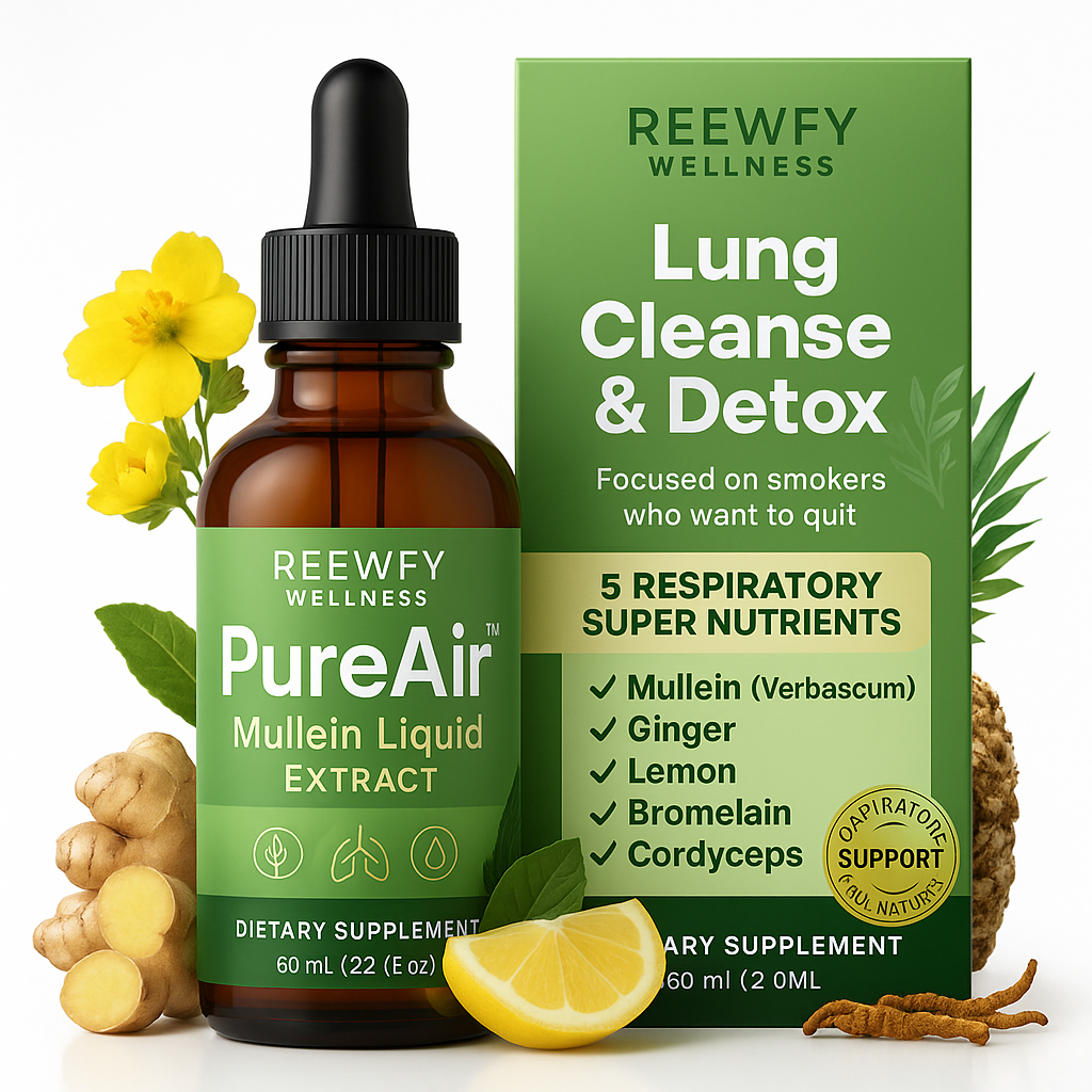 PureAir™ – Lung Cleanse + Addiction Reset in One