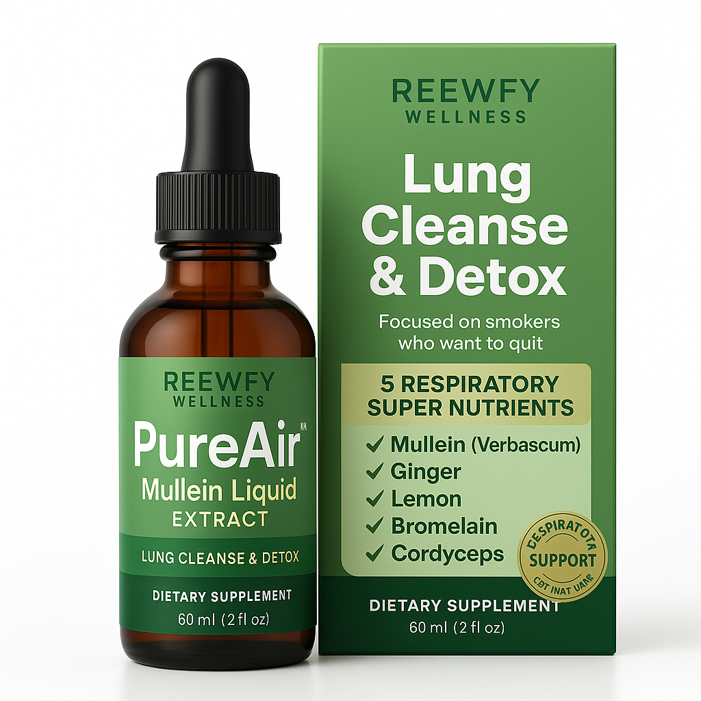 PureAir™ – Lung Cleanse + Addiction Reset in One